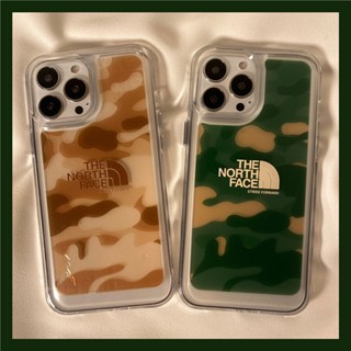 The North Face เคสโทรศัพท์มือถือแบบใส ลาย North สําหรับ iPhone 11 13 12 14 promax xs Pro Max XR 12pro 13pro 14promax 11promax 7 8 plus