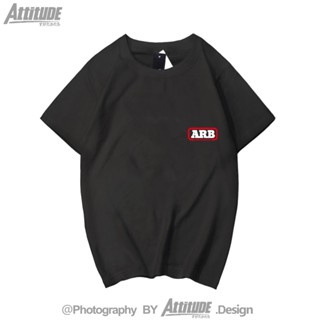 เสื้อยืดแขนสั้น ผ้าฝ้าย พิมพ์ลาย Attitude Australian ARB Off Road Wrangler LCFJ สไตล์เรโทร สําหรับตั้งแคมป์