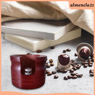 [Almencla] ฐานขาตั้งไม้ สําหรับเครื่องชงกาแฟเอสเพรสโซ่ ร้านอาหาร