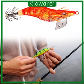 [Kloware1] ตะขอจิ๊กปลาหมึก 4.02 นิ้ว สําหรับเหยื่อตกปลาหมึก น้ําเค็ม