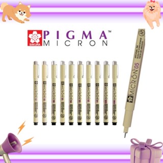 SAKURA Pigma ปากกาตัดเส้นพิกม่า ซากุระ แบบหัวเข็ม