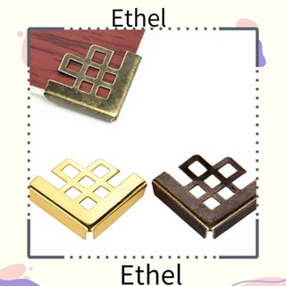 Ethel1 ตัวป้องกันมุม กรอบรูป โลหะ สําหรับตกแต่งมุมหนังสือ เมนู 50 ชิ้น