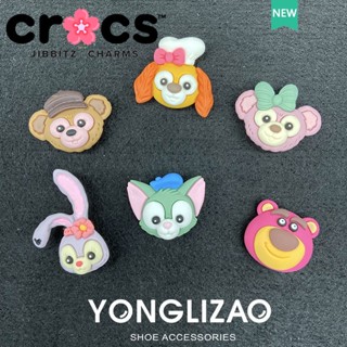 Jibbitz crocs หัวเข็มขัด รูปการ์ตูนน่ารัก อุปกรณ์เสริม สําหรับตกแต่งรองเท้า DIY