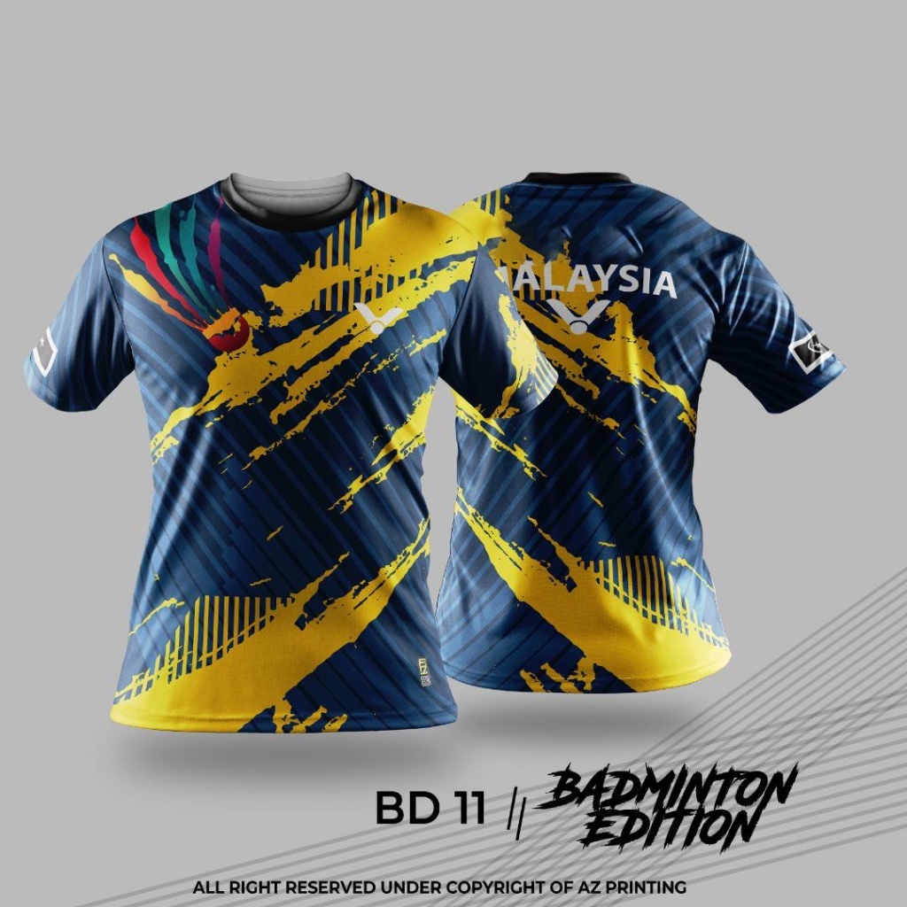 Bd11 เสื้อแจ็กเก็ตแบดมินตันมาเลย์เซีย