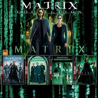 หนัง Bluray ออก ใหม่ The Matrix เดอะ เมทริคซ์ 1-4 Bluray หนังใหม่ มาสเตอร์ เสียงไทย (เสียง ไทย/อังกฤษ ซับ ไทย/อังกฤษ) Bl