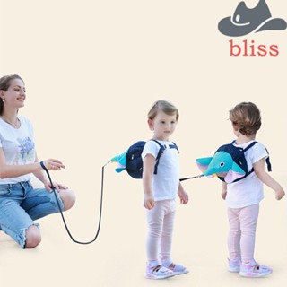 Bliss สายรัดกระเป๋า ผ้าแคนวาส กันลื่น ระบายอากาศ อเนกประสงค์ ลายช้าง สําหรับเด็กวัยหัดเดิน