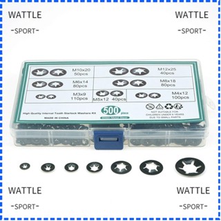 Wattle น็อตเหล็กแมงกานีส M3-M12 65 500 ชิ้น