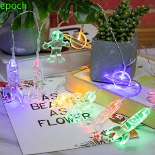 Epoch สายไฟหิ่งห้อย LED 10 20 40 ดวง ลายนักบินอวกาศ สําหรับตกแต่งบ้าน งานแต่งงาน ปาร์ตี้วันเกิด