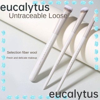 Eucalytus1 แปรงแต่งหน้า คอนซีลเลอร์ ขนแปรงไฟเบอร์เทียม ไร้รอยต่อ แบบมืออาชีพ สําหรับผู้หญิง