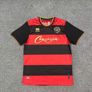 เสื้อกีฬาแขนสั้น ลายทีมชาติฟุตบอล Queens Park Away Jersey 23-24 ไซซ์ S-XXL ชุดเหย้า สําหรับผู้ชาย