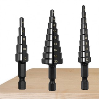 ⚡NEW 8⚡Drill Bits 3-12mm 4-12mm 4-20mm Cutter Set High Speed Steel Straight Groove