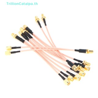 Trillioncatalpa สายเคเบิลจัมเปอร์ SMA เป็นตัวผู้ ตัวเมีย SMA 2 ชิ้น TH