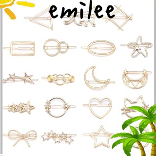 Emilee กิ๊บติดผมโลหะ สวยงาม เงางาม ปิ่นปักผม