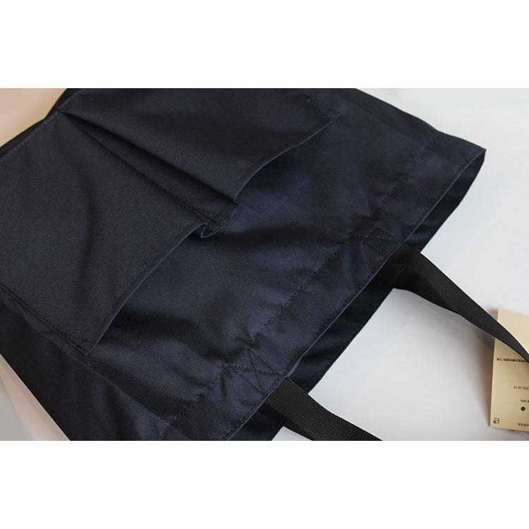 Muji กระเป๋าถือ กระเป๋าสะพายไหล่ ผ้าแคนวาส ทรงโท้ท กันน้ํา จุของได้เยอะ สีพื้น แฟชั่นญี่ปุ่น สําหรับผู้หญิง และผู้ชาย - รูปที่ 6