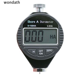 Wonda Shore เครื่องวัดความแข็ง หน้าจอ LCD ขนาดใหญ่ 1-100ha ความแข็งยาง ความแม่นยําสูง A Type Durometer พลาสติกความร้อน