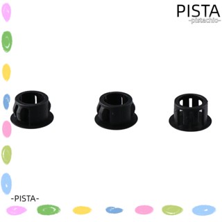 PISTA จุกปิดรูพลาสติก PP ทรงกลม ขนาด 13 มม. (1/2 นิ้ว) ทนต่อการสึกหรอ สีดํา สําหรับขาโต๊ะ เก้าอี้ เฟอร์นิเจอร์ 60 ชิ้น