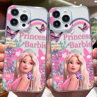เคสโทรศัพท์มือถือ TPU ใส กันกระแทก ป้องกันกล้อง ลายการ์ตูนเจ้าหญิงแองเจิลอาย สําหรับ OPPO F5 A79 F7 A17 A17K A37 A58 A78 A98 F23 5G