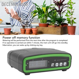 December305 ชุดให้น้ำหยดอัตโนมัติ Smart Waterless Detection Automatic Plant Waterer for Home Indoor 5V