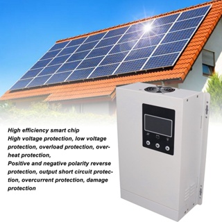 Player kingdom MPPT Charge Controller อัจฉริยะหลายโหลดโหมด Bluetooth Alloy Steel Solar 12V 24V 36V 48V