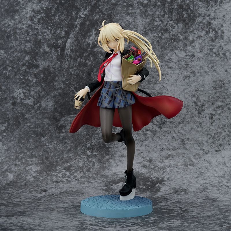 FATE FATE Night saber เสื้อผ้าลําลอง Heroes ชุดเดินทาง FGO Arturia รูปชนิดบรรจุกล่อง