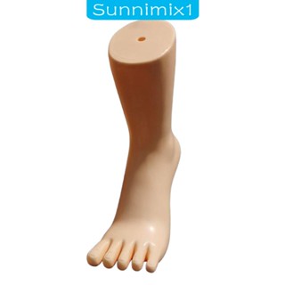 [Sunnimix1] โมเดลหุ่นเท้าจําลอง ขนาดกลาง สําหรับโชว์ถุงเท้า ถุงน่องร้านค้าปลีก