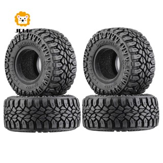 อะไหล่ล้อยาง แบบนิ่ม ขนาด 50.8 มม. 1.0 นิ้ว สําหรับรถไต่หินบังคับ 1/18 1/24 Axial SCX24 AX24 Traxxas TRX4M FMS 4 ชิ้น