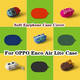 【Case Home】เคสหูฟัง แบบนิ่ม ลายการ์ตูน สําหรับ OPPO Enco Air Lite