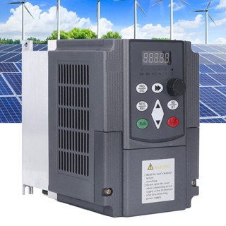  Industrial Shop อินเวอร์เตอร์ความถี่ตัวแปร 4KW ปั๊มน้ำโซลาร์เซลล์พลังงานแสงอาทิตย์ 3 เฟส VFD ตัวควบคุมความเร็ว