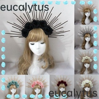 Eucalytus1 ชุดอะไหล่มงกุฎ สีทอง สีเงิน แฮนด์เมด สําหรับทําหูฟัง DIY