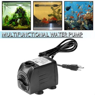 New 160-400GPH Aquarium Water Pump Adjustable Submersible Pump for Fish Tank