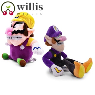 Willis หมอนตุ๊กตานุ่ม รูปการ์ตูน Super Mario Waluigi Super Mario Wario Kawaii ของขวัญวันเกิดคริสต์มาส