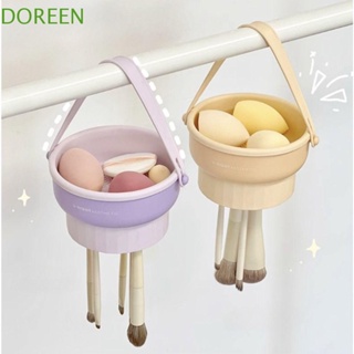 Doreen 3 in1 แผ่นซิลิโคนทําความสะอาดแปรงแต่งหน้า ถอดออกได้ อเนกประสงค์ สําหรับผู้หญิง