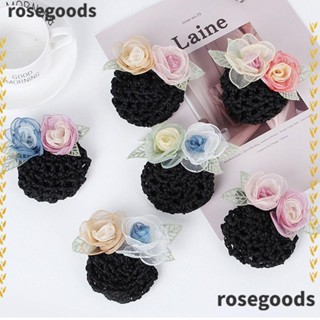 Rosegoods1 กิ๊บติดผม ตาข่าย แฮนด์เมด