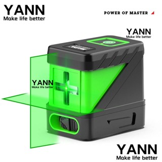 Yann1 ขาตั้งกล้องเลเซอร์ 2 สาย แนวตั้ง แนวนอน 360 องศา อเนกประสงค์ พร้อมตัวรับสัญญาณ