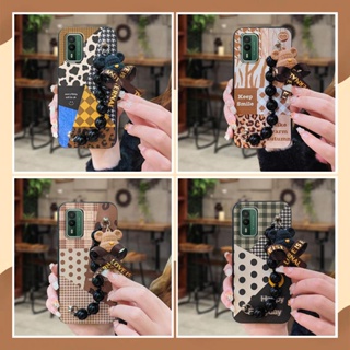 Bear bracelet Cartoon Phone Case For Nokia XR21 Anti-knock Simplicity cute silicone Back Cover Skin-friendly feel