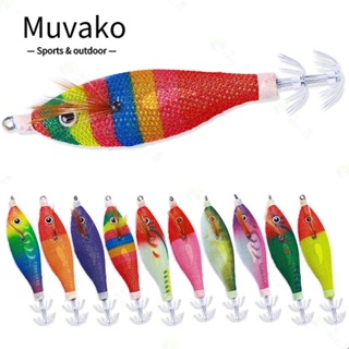 Muvako เหยื่อตกปลา รูปกุ้ง ตะกั่ว ปลาหมึก 9.1 ซม. 8.3 กรัม 2023 2 ชิ้น