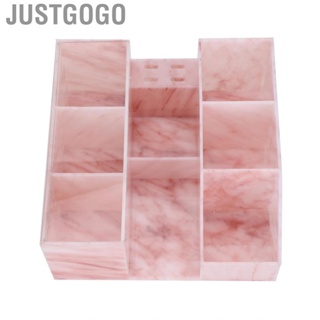 Justgogo 02 015 Storage Box Eyelash Extension Dustproof 8.1 X 9.1 4In