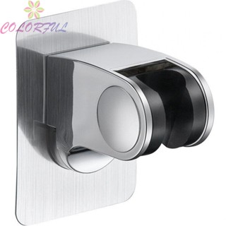 【COLORFUL】Shower Bracket Adjustable Handset Holders Silver ABS Durable.high Quality