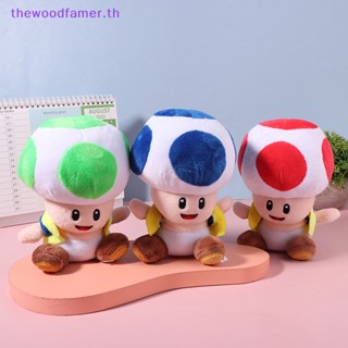 ตุ๊กตายัดนุ่น Super Mario Bros Mushroom Man Toad Can Take Off The Vest ของเล่นสําหรับเด็ก