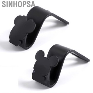 Sinhopsa Car Headrest Hook  Strong Bearing Seat Hanger Lasting Serving for