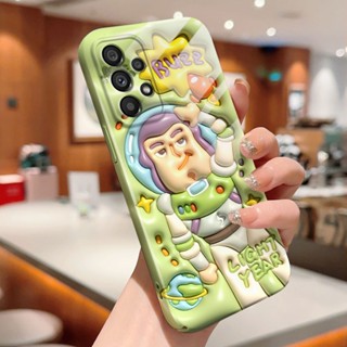เคสโทรศัพท์มือถือแบบแข็ง กันรอยกล้อง ลายการ์ตูน Buzz Lightyear Melody Kuromi สําหรับ Samsung A02 A02s A03 A03s A04 A11 A12 A13 A23 A20 A30