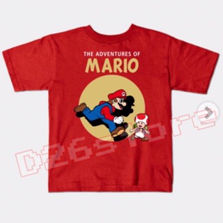 Mario Bros Super Mario Childrens T-Shirt The Adventure Of Mario Luigi Toad Mushroom Super Mario Movie