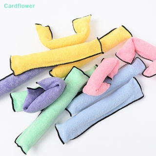 &lt;Cardflower&gt; โฟมฟองน้ําม้วนผม แบบนุ่ม ไร้ความร้อน สําหรับทําผมลอน 6 ชิ้น