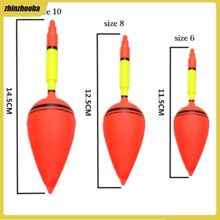 Fs 3 ชิ้น / เซต พลาสติก 6#/8#/10# ทุ่นลอยน้ํา ท้องทะเล ขนาดใหญ่ ทุ่นลอยน้ํา ทุ่นลอยน้ํา ตกปลาทะเล