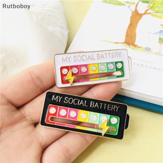 [Rut] My Social Enamel Pin เข็มกลัด ตลก อารมณ์ใหม่ แสดงอารมณ์ เครื่องประดับ ของขวัญ COD