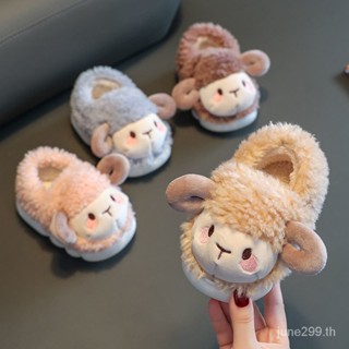 พร้อมส่ง 🧸 รองเท้าผ้าฝ้ายส้นเด็กฤดูหนาว, อบอุ่นบ้าน, เด็กชาย, เด็กหญิง, ทารก, อายุ 1-3 ปี, 2 รองเท้าผ้าฝ้าย pluse ทารก SL5855