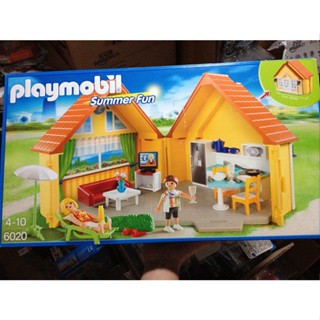 ของแท้ พร้อมส่ง Bailebao Mobi World Playmobil 6020 Happy Holiday Family Life