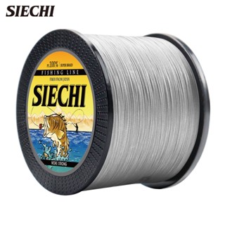 Siechi สายเบ็ดตกปลา PE 100% 4/8 เส้น 500 ม.