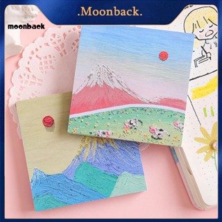 &lt;moonback&gt; กระดาษโน้ตมีกาว เป็นมิตรกับสิ่งแวดล้อม สําหรับนักเรียน 80 ชิ้น ต่อชุด