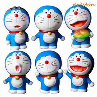 Preston โมเดลตุ๊กตาฟิกเกอร์ Doraemon ของเล่น ของสะสม สําหรับเด็ก